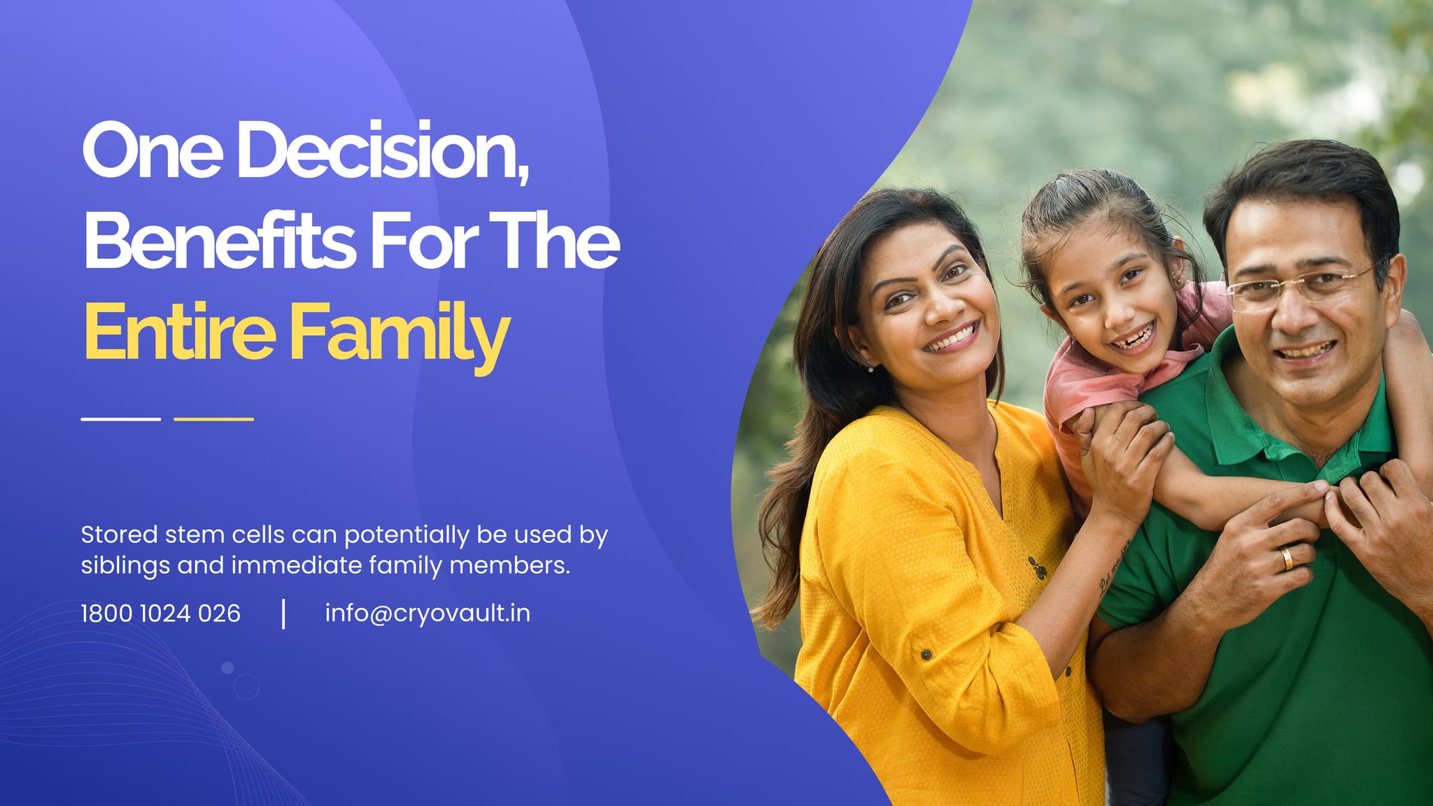 Cryovault Stem Cell Banking - Banner 4