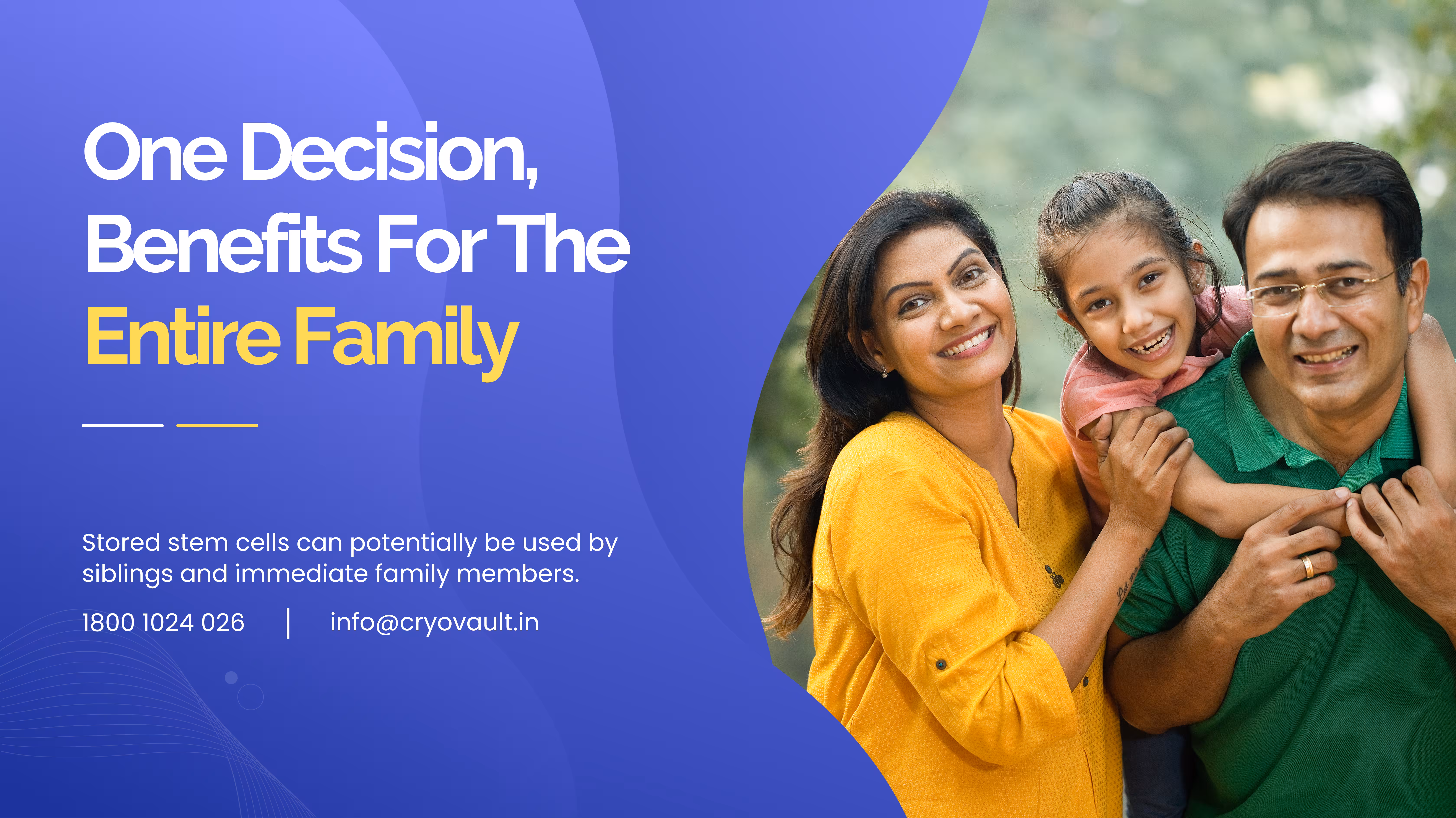 CryoVault Stem Cell Banking - Banner 4